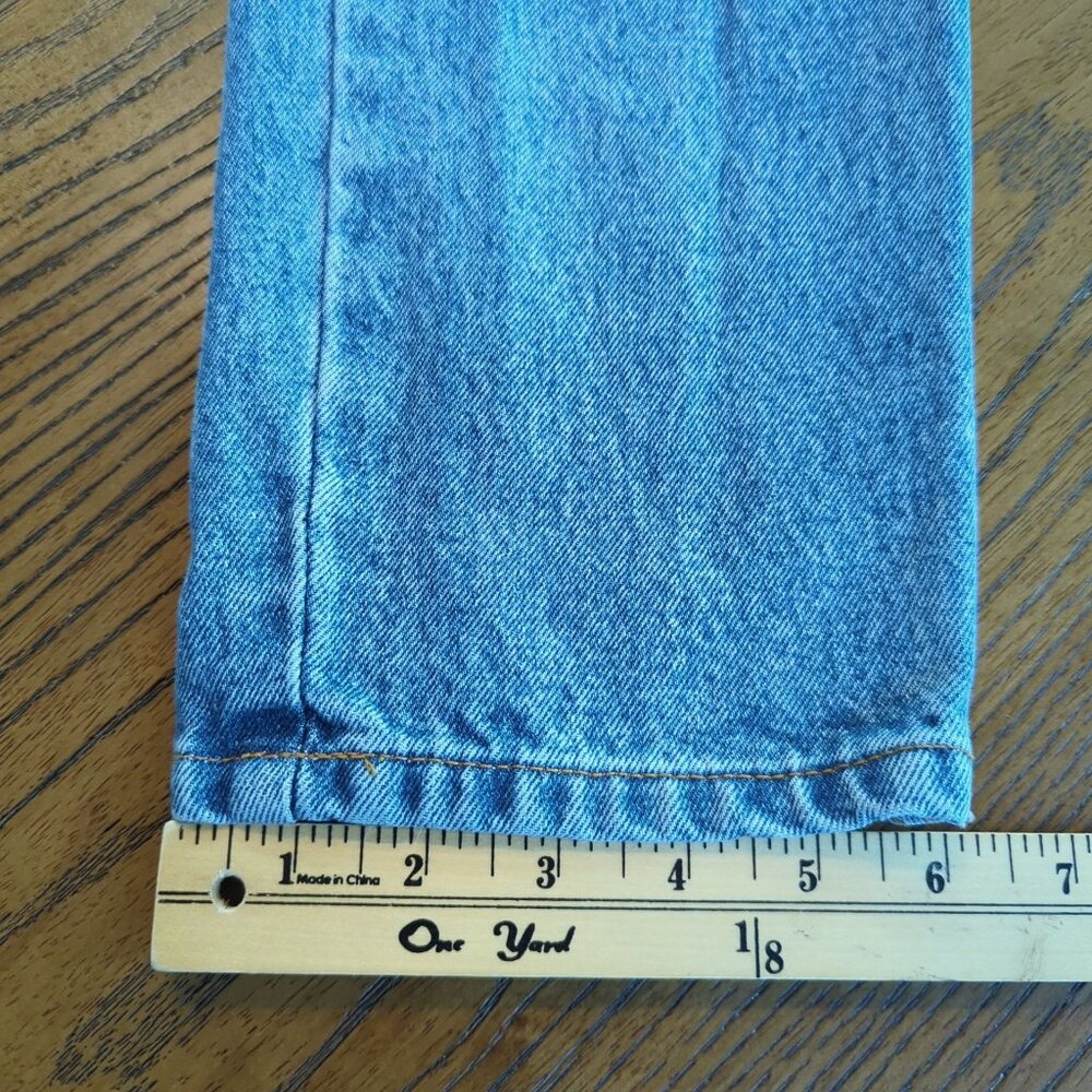 Vintage Nuovo Country Seat Jeans Women 10R High Rise Straight 100% Cotton - Picture 12 of 12